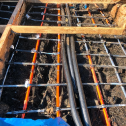 Construction d'une Fondation en Béton Armé pour un Bâtiment Durable Granville